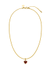 PURELEI Kette Sleeky Red Heart Gold