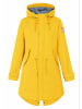 Derbe Regenjacke für Damen in gelb