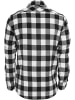 Urban Classics Flanell-Hemden in blk/wht