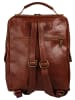 piké Rucksack echt Leder in cognac