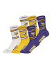 NFL Freizeitsocken Minnesota Vikings Crew in PUR/WHT/YEL
