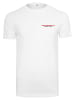 Mister Tee T-Shirt kurzarm in white