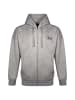 SikSilk Sweatjacke Essentials Full Zip in Grey Marl