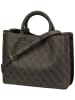 Guess Handtasche Meridian II Girlfriend SAT 74060 Logo in Coal