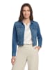 Vera Mont Jeansjacke mit Waschung in Blau