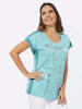 Sieh an! Kurzarmshirt in mint-salbei