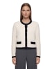 Betty Barclay Grobstrickjacke mit Knopfleiste in Patch Beige/Black