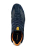 Geox Schlangenmuster Herren-Sneaker in Navy/Dk Navy