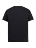 JP1880 Kurzarm T-Shirt in schwarz