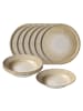 Ritzenhoff & Breker 12-tlg. Pizza- und Pasta-Set Rimini in in beige