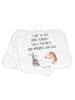 Mr. & Mrs. Panda Topflappen Hase Igel mit Spruch in Weiß