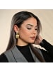 Adeliás Damen Ohrringe – Ohrstecker aus Edelstahl in gold