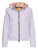 Camel Active Wendejacke mit Allover-Print und unifarbener Seite in Lila