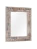 Giner y Colomer Spiegel aus recyceltem Eichenholz, 85 cm, im Boho-Ethno-Stil