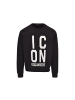 Dsquared Schwarz Herren Sweatshirts