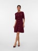 Vero Moda Strickkleid in Zinfandel