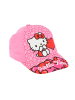 COFI 1453 Hello Kitty Stylische Kappe Baseballcap für Kinder Pink in Rosa