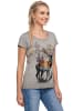 Hangowear T-Shirt BERNHILDE in hellgrau