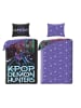 KPop Demon Hunters K-pop Demon Hunters Take Down Mikrofaser Bettwäsche 140×200 cm, 70x90