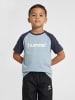 Hummel T-Shirt Hmljr Logo Kinder in DUSTY BLUE