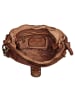 Samantha Look Handtasche echt Leder in cognac