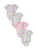 Minoti 4tlg. Set: Kurzarmbody 16mbaby 10 in pink