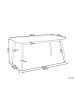 Beliani Esszimmertisch EPHRATA in Braun - (W) 90 x (H) 74 x (L) 150 cm