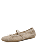 Tamaris Ballerina in beige