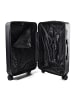 Nowi Faro 4 Rollen Trolley M 65 cm in schwarz