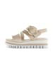 Gabor Plateau Sandalen in beige