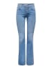 ONLY Flared fit jeans in Light Blue Denim