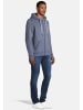 Salzhaut Sweatjacke MAKKER in Jeans Blue