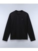 Napapijri Longsleeve "Salis Ls 1" in Schwarz