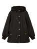 name it Legere Jacke mit Kapuze Softshell Übergangsjacke Gefüttert NKFALFA in Schwarz