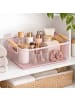 relaxdays Drahtkorb in Rosa - (B)37 x (H)16,5 x (T)22,5 cm
