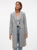 Vero Moda Mantel in Light Grey Melange