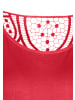 Vivance by Lascana Kurzarmshirt in rot, navy