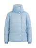 DreiMaster Damen Wattierte Winterjacke in Hellblau