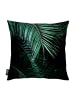 Juniqe Kissen "Palm Leaves 9" in Grün & Schwarz