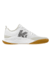 Kempa Hallen-Sport-Schuhe Kourtfly in weiß/grau