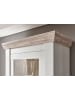 Furn.Design Garderobenkombination Pinie weiß, Oslo Pinie Landhaus, Garderobe Set 4-teilig