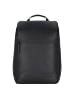 Jost Stockholm Business-Rucksack Leder 44 cm Laptopfach schwarz