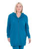 Ulla Popken Sweatjacke in rauchblau