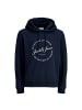 Jack and Jones Hoodie Grayson Sweat Hood in Navy