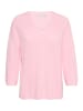 Kaffe Strickpullover KAmerian Oversize fit in Pink Mist
