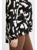 Fransa Langarmbluse FPFLOWY BL 1 - 20612537  Langarmbluse mit V-Ausschnitt in Schwarz