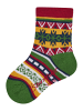 Sterntaler Socken Wolle Norweger in dunkelgrün