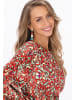 IZIA Dress in red multicolor