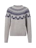 FYNCH-HATTON Wollpullover in grau marine - 0001