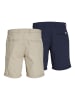 Jack & Jones 2er-Pack Chino Shorts in Navy Blazer